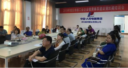 綠盾征信舉辦荊門(mén)城區(qū)規(guī)模工業(yè)企業(yè)信用建設(shè)第三期培訓(xùn)會(huì)，深化企業(yè)征信服務(wù)